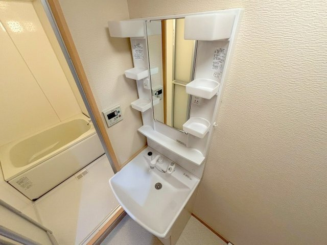 第2サンハイツの独立洗面台
