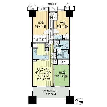 トキアスの間取り