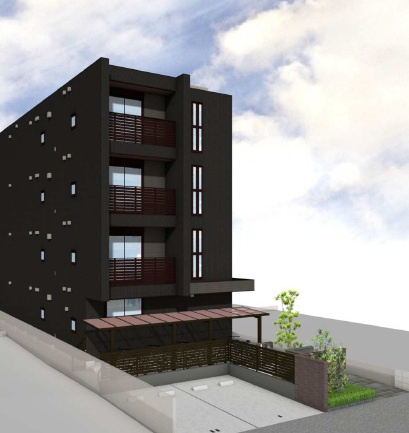 （仮称）清川２丁目メゾンのエントランス