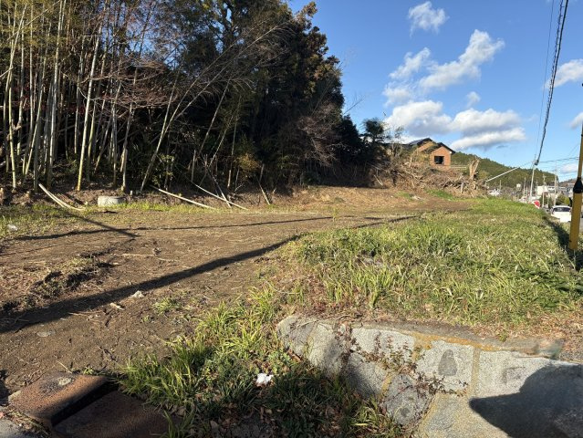 常磐下船尾村山 売土地の外観