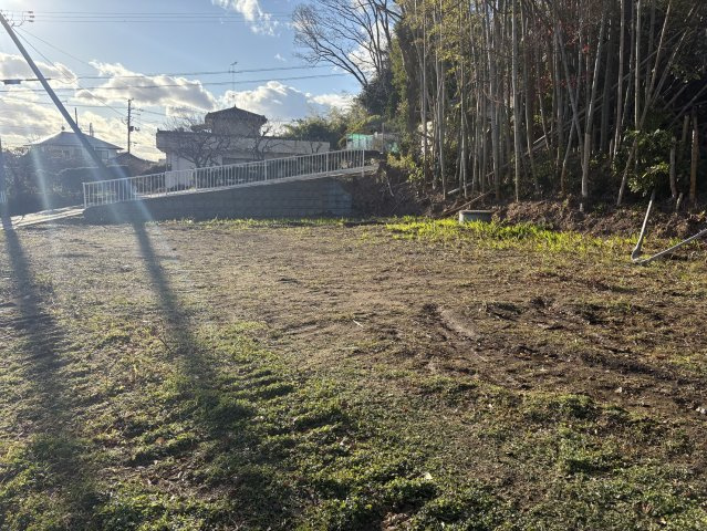 常磐下船尾村山 売土地の外観