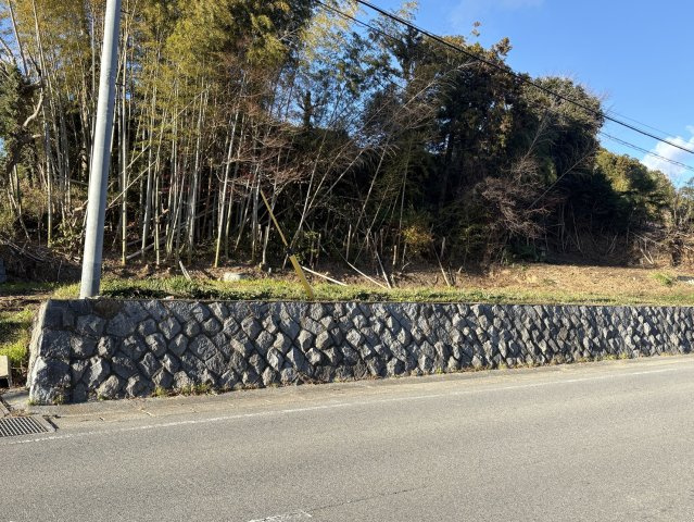 常磐下船尾村山 売土地の外観