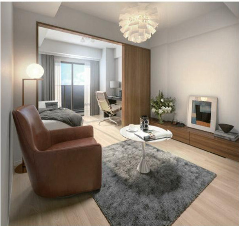 スパシエ幡ヶ谷の居間・リビング