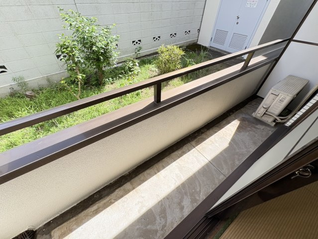 イムーブルナガセのバルコニー