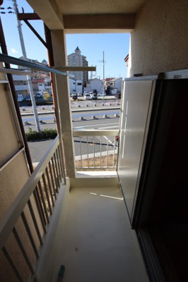 【バルコニー】 | 堺市美原区南余部貸家