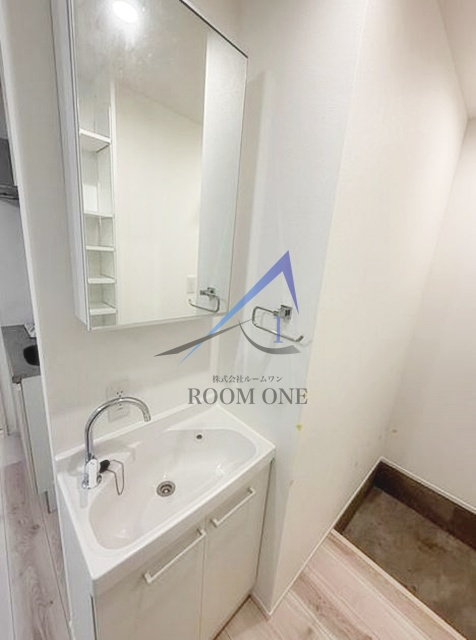 パディシャNOGATAの洗面所|洗面台です。