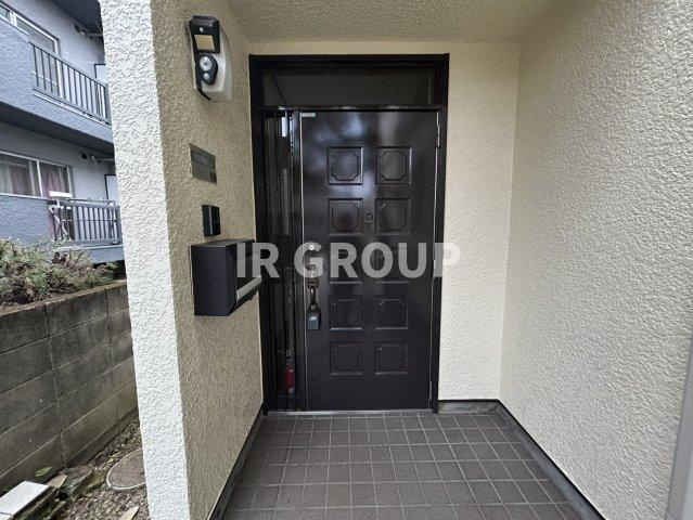 吉田テラスハウスのエントランス|エントランスです