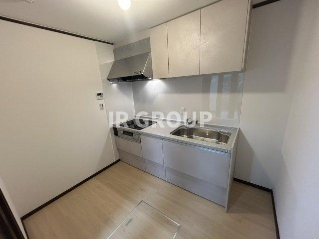 吉田テラスハウスのキッチン|使いやすいキッチンです