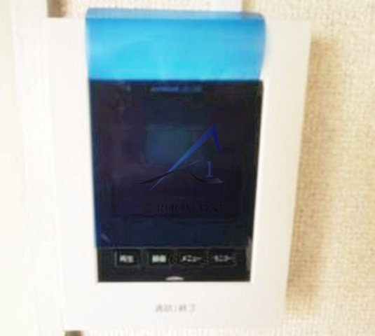 セドルハイム桜台Ｄのセキュリティ|モニター付きインターホンです。