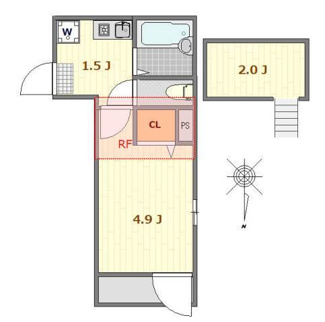 【間取り】 | アーネスト蒲田