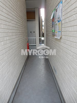 グランフィオーレ本町のその他共用部分|共用廊下