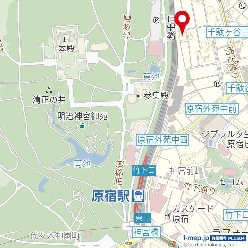 秀和第二神宮レジデンスの地図