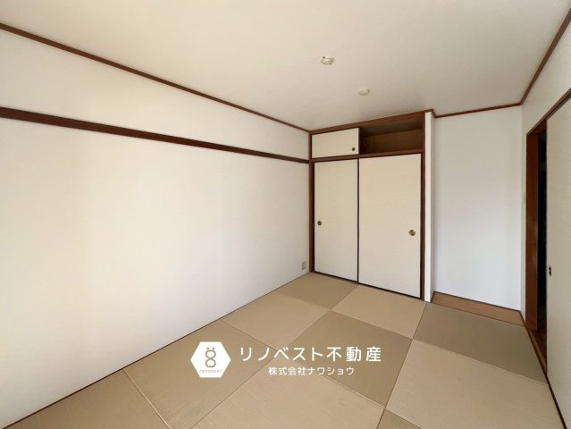 ネオイース勝山北パークサイドの和室|和室は防音効果がございますのでお子様部屋としておすすめ♪