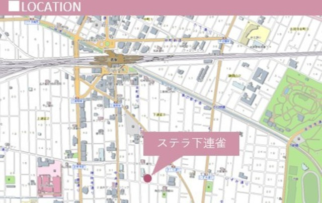 ステラ下連雀の地図