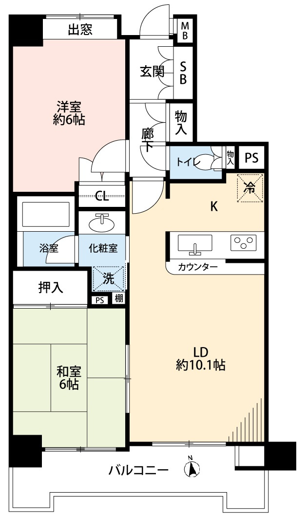 ダイアパレス中落合