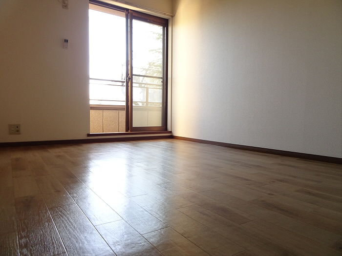 メゾンKの居間・リビング|ゆったりとした居間です