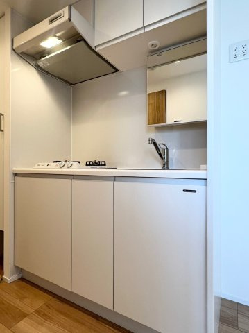 グランデュオ経堂Ⅶのキッチン|コンパクトなキッチンで掃除もラクラク
