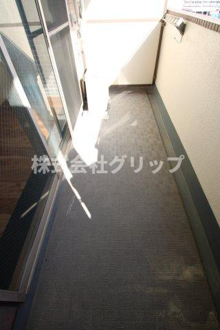 ナイスアーバン鶴見中央のバルコニー