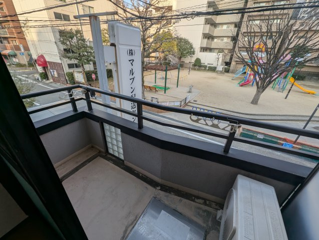 パークサイド西台のバルコニー
