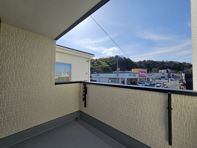 瑞浪市益見町のバルコニー