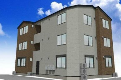 エクウス中村橋の外観|外観パースです。