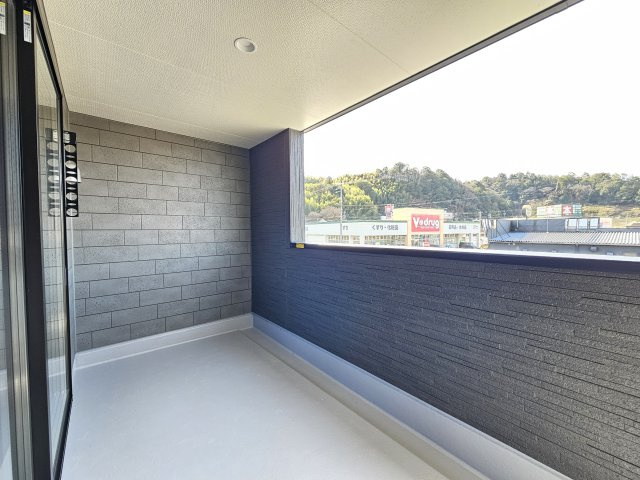 瑞浪市益見町のバルコニー