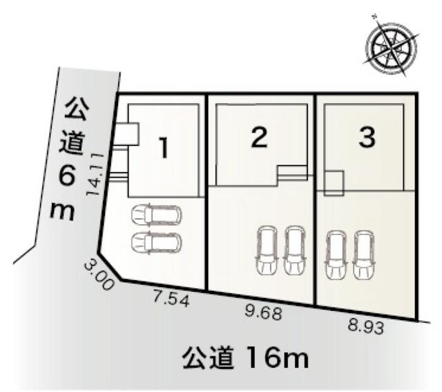 瑞浪市益見町の区画図|案内図