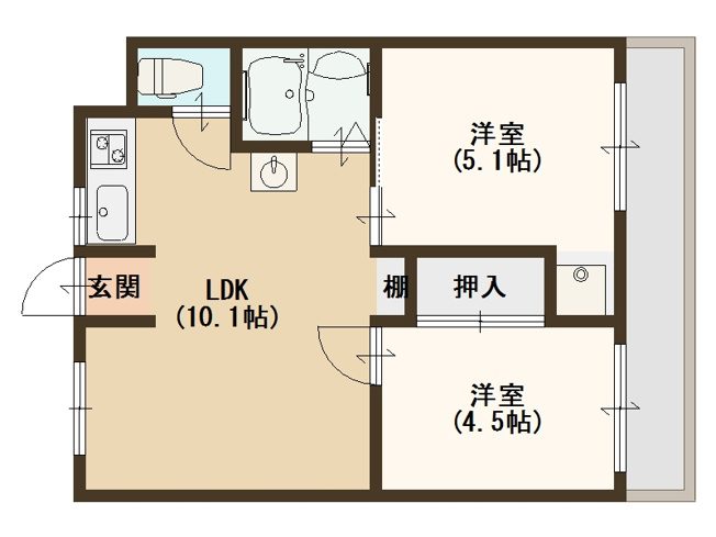 【間取り】 | リアライズ玉出