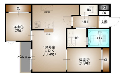 Grandtic-L 井口の間取り