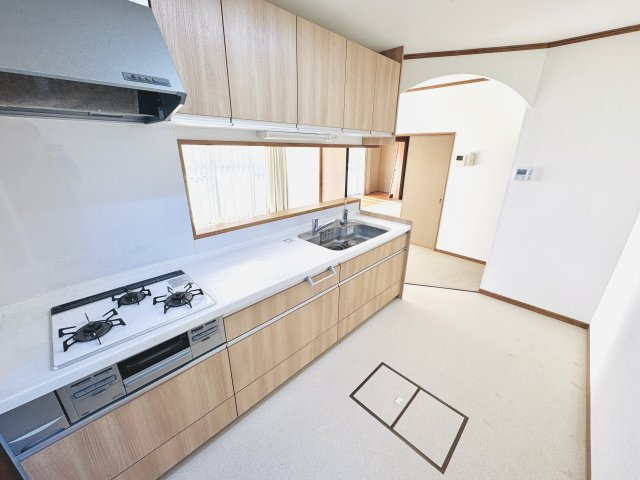 伊勢崎市堀口町　中古住宅のキッチン