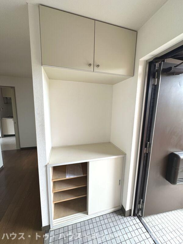 ベルハイム北柏台の玄関