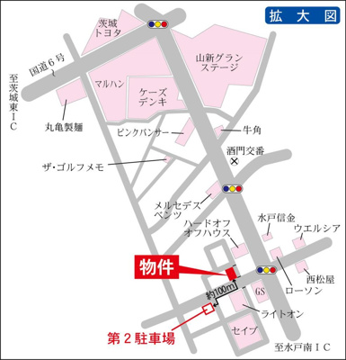 【地図】 | スカイヒルズ | 周辺商業施設が充実してます