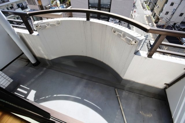 木下ダイヤモンドパレスのバルコニー