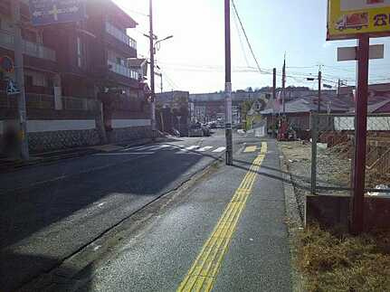 安芸郡府中町浜田本町の前面道路含む現地写真