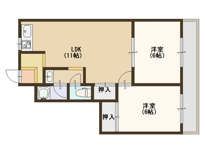 【間取り】 | タカイレジデンス