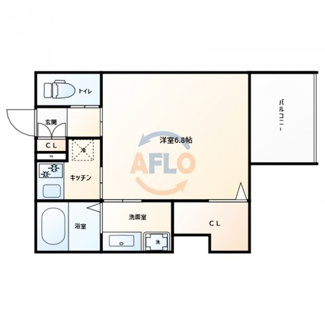 【間取り】 | S-RESIDENCE堺筋本町Deux | S-RESIDENCE堺筋本町Deux
