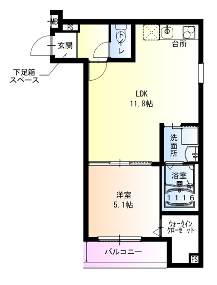 【間取り】 | フジパレス北新金屋丁