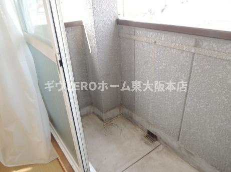 ビートル山本北のバルコニー