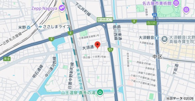 【地図】 | アドバンス名古屋アウリィ | イメージ