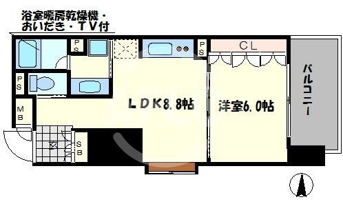 リーガル南堀江　堀江小学校区の間取り|リーガル南堀江　間取り
