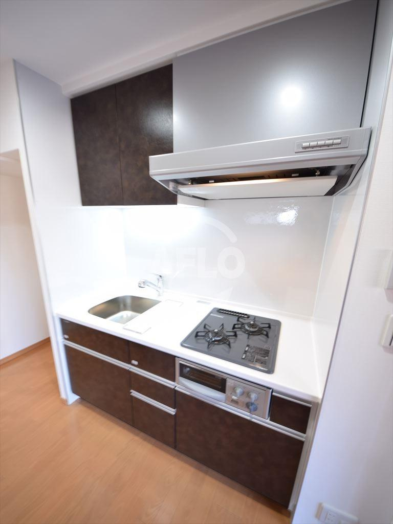 リーガル南堀江　堀江小学校区のキッチン|リーガル南堀江　2口ガスシステムキッチン