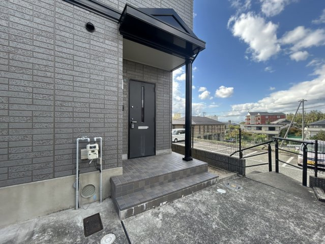 パルティーダ B棟のエントランス