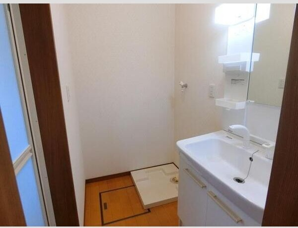 サンコーポタシロの洗面所