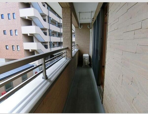 サンコーポタシロのバルコニー