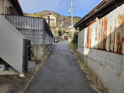 【前面道路含む現地写真】 | 山科区西野山桜ノ馬場町　中古戸建