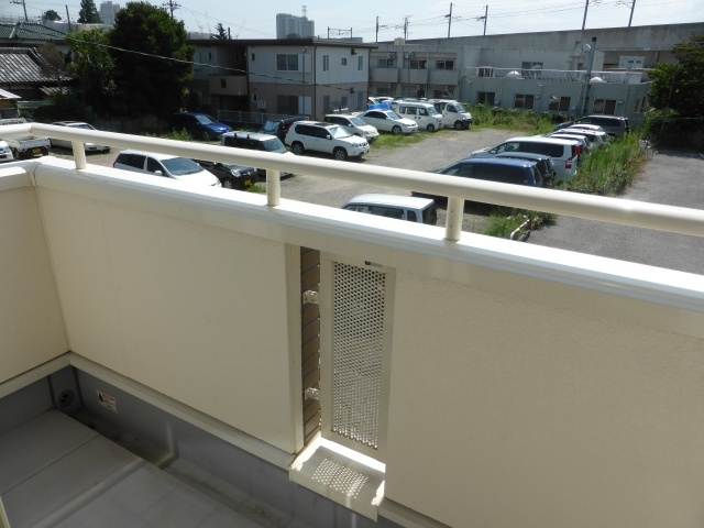 オースティンハウスⅢのバルコニー