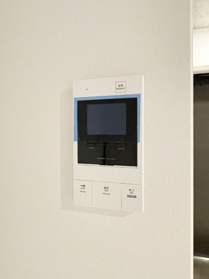 【セキュリティ】 | セレス巣鴨 | 訪問者の顔がわかるモニター付きインターホン完備