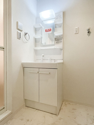 【洗面所】 | セレス巣鴨 | 毎日の身支度にも大活躍の独立洗面台