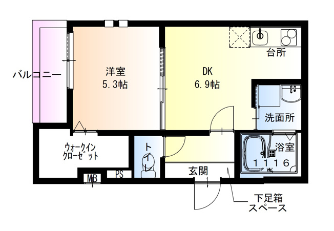 【間取り】 | フジパレス北新金屋丁