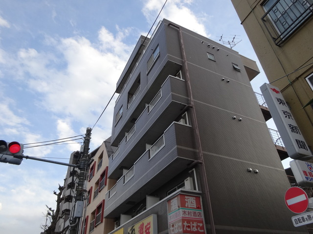 ロア・デ・ロアの外観|きれいなタイル張りマンションです。